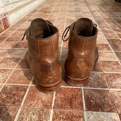 BLKBRD Rudiger Service Boot in Horween Natural Chromexcel