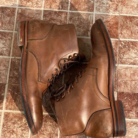 BLKBRD Rudiger Service Boot in Horween Natural Chromexcel