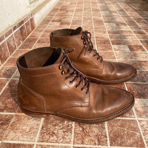 BLKBRD Rudiger Service Boot in Horween Natural Chromexcel