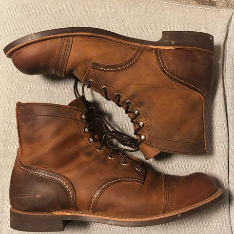 Red Wing Iron Ranger in S.B. Foot Copper Rough and Tough