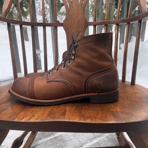 Red Wing Iron Ranger in S.B. Foot Copper Rough and Tough