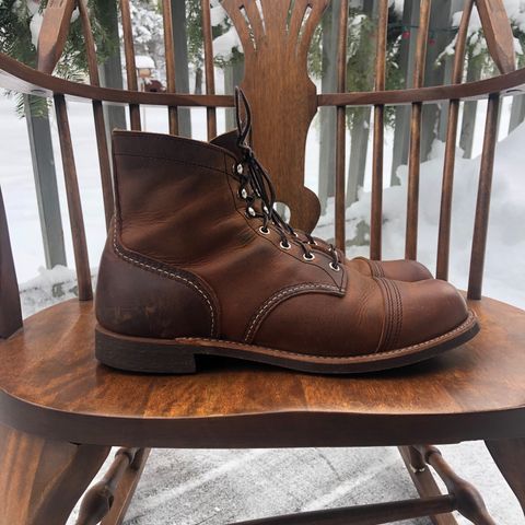 Red Wing Iron Ranger in S.B. Foot Copper Rough and Tough
