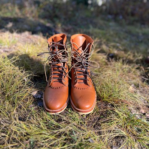 Onderhoud SVC02 Packer Boot in Badalassi Carlo Cognac Minerva