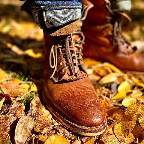 Onderhoud SVC02 Packer Boot in Badalassi Carlo Cognac Minerva