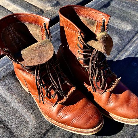 Onderhoud SVC02 Packer Boot in Badalassi Carlo Cognac Minerva