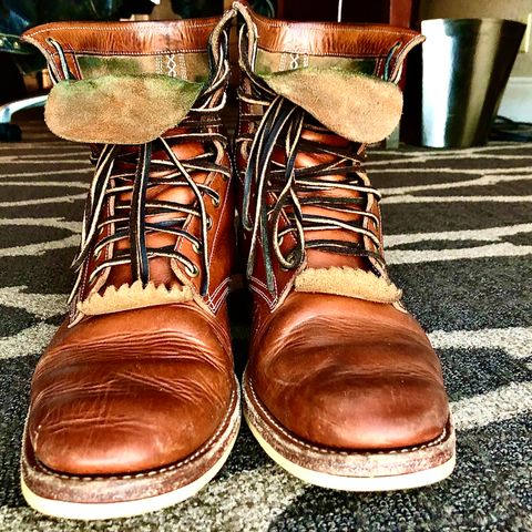 Onderhoud SVC02 Packer Boot in Badalassi Carlo Cognac Minerva