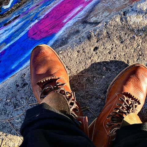 Onderhoud SVC02 Packer Boot in Badalassi Carlo Cognac Minerva