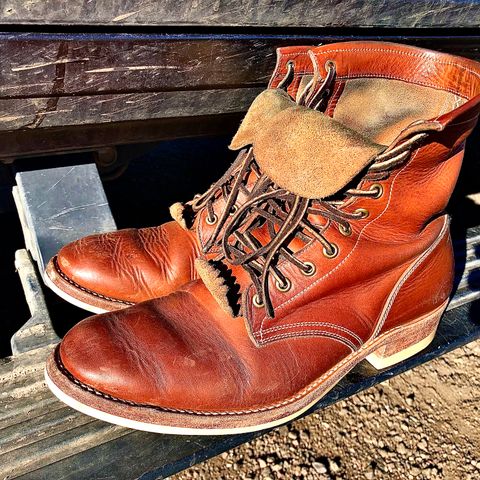 Onderhoud SVC02 Packer Boot in Badalassi Carlo Cognac Minerva