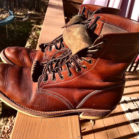 Onderhoud SVC02 Packer Boot in Badalassi Carlo Cognac Minerva