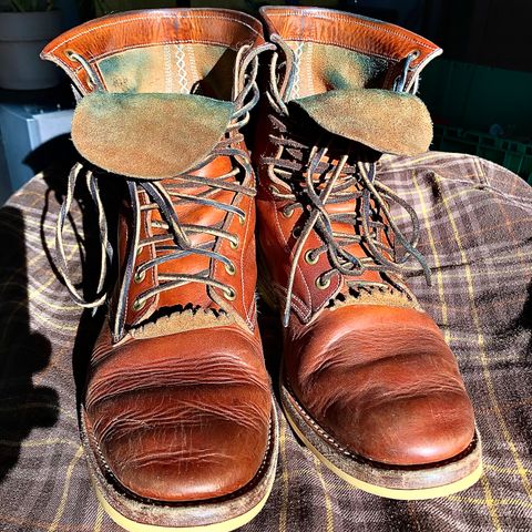 Onderhoud SVC02 Packer Boot in Badalassi Carlo Cognac Minerva