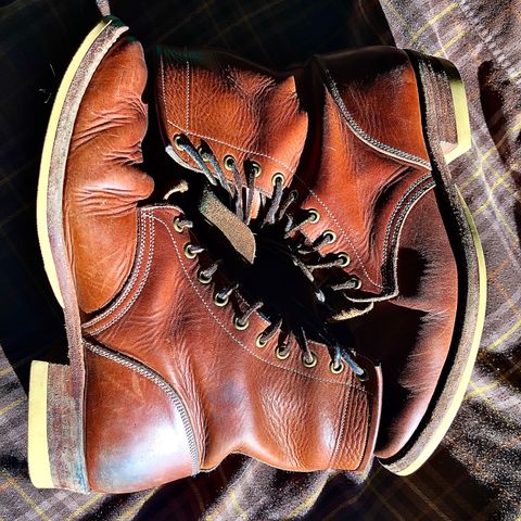 Onderhoud SVC02 Packer Boot in Badalassi Carlo Cognac Minerva