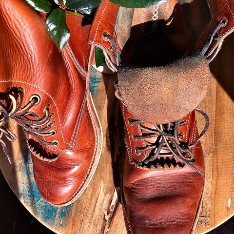 Onderhoud SVC02 Packer Boot in Badalassi Carlo Cognac Minerva