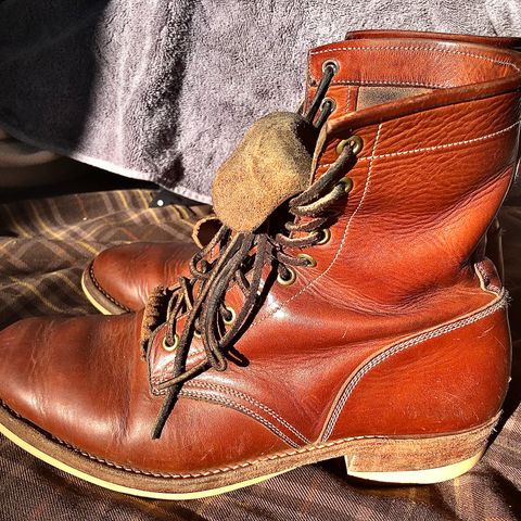 Onderhoud SVC02 Packer Boot in Badalassi Carlo Cognac Minerva