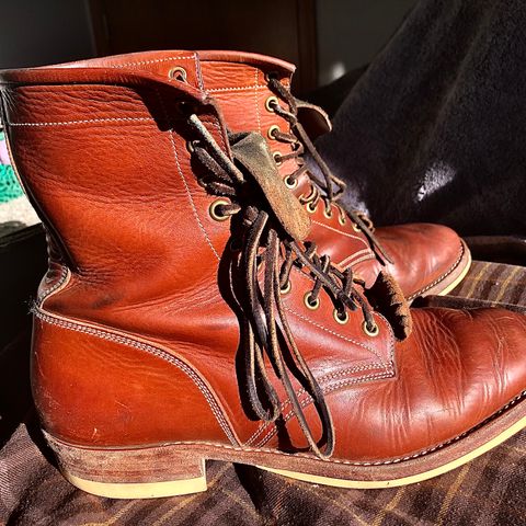 Onderhoud SVC02 Packer Boot in Badalassi Carlo Cognac Minerva