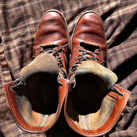 Onderhoud SVC02 Packer Boot in Badalassi Carlo Cognac Minerva