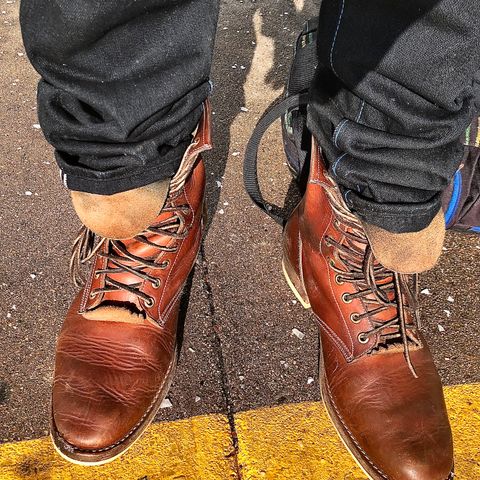 Onderhoud SVC02 Packer Boot in Badalassi Carlo Cognac Minerva