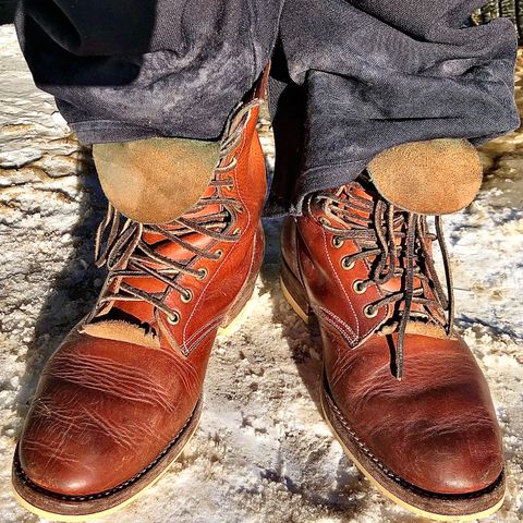 Onderhoud SVC02 Packer Boot in Badalassi Carlo Cognac Minerva