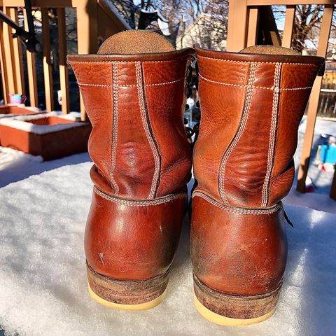 Onderhoud SVC02 Packer Boot in Badalassi Carlo Cognac Minerva