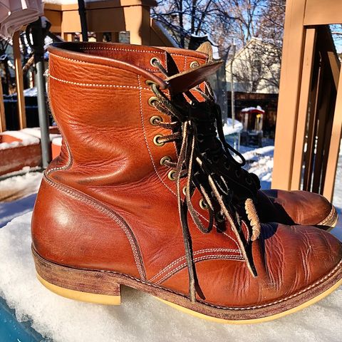 Onderhoud SVC02 Packer Boot in Badalassi Carlo Cognac Minerva