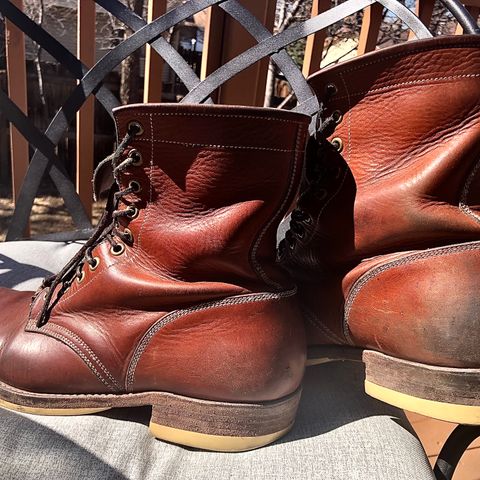 View photo of Onderhoud SVC02 Packer Boot in Badalassi Carlo Cognac Minerva