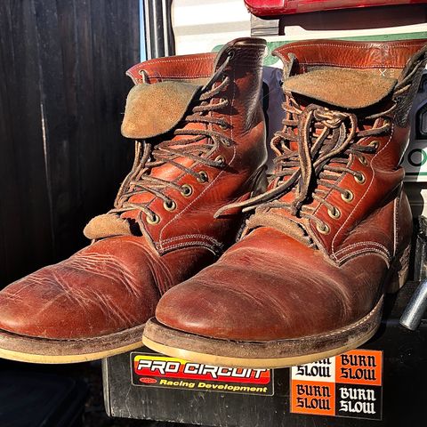 View photo of Onderhoud SVC02 Packer Boot in Badalassi Carlo Cognac Minerva