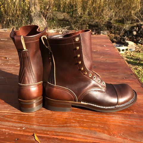 Nicks Officer in Horween Brown Chromexcel