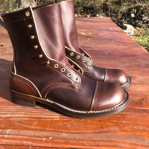 Nicks Officer in Horween Brown Chromexcel