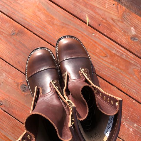 Nicks Officer in Horween Brown Chromexcel