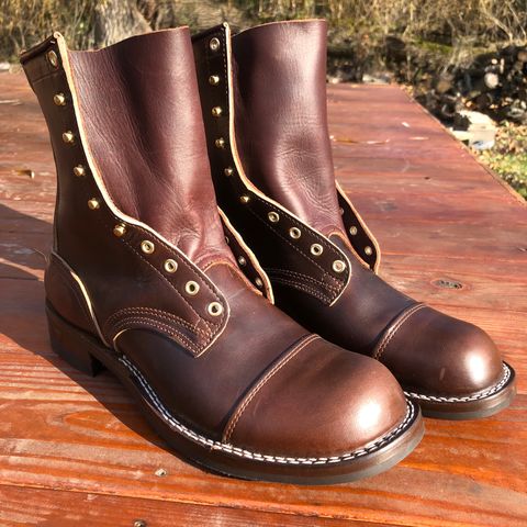 Nicks Officer in Horween Brown Chromexcel