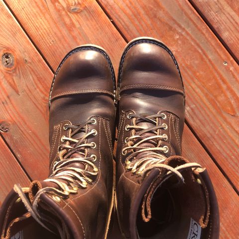 Nicks Officer in Horween Brown Chromexcel