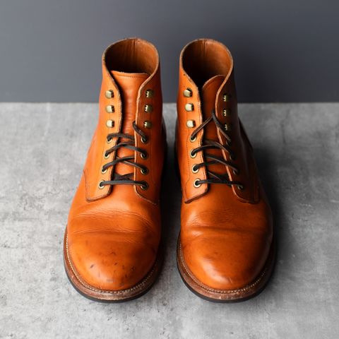Grant Stone Diesel Boot in Horween Tan Essex