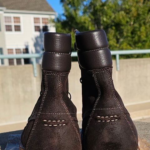 Grant Stone Field Boot in C.F. Stead Earth Waxy Commander Suede