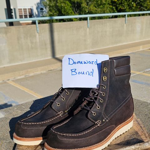 Grant Stone Field Boot in C.F. Stead Earth Waxy Commander Suede