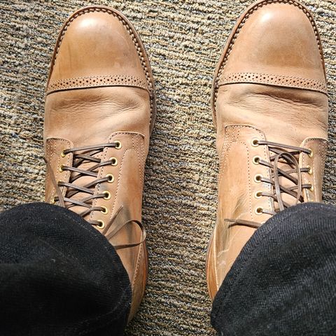 Viberg Service Boot BCT in Maryam Fango Vitello Calf