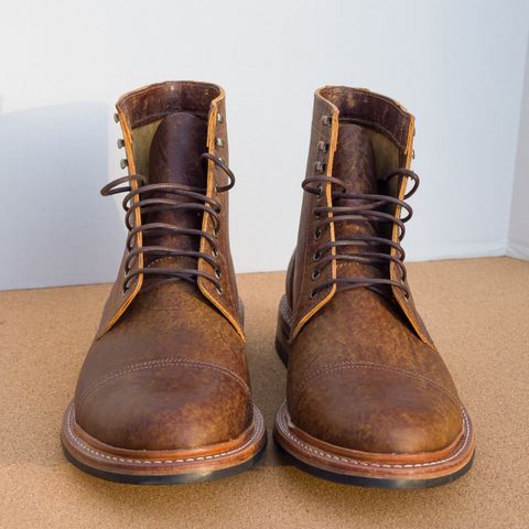 Oak Street Bootmakers Trench Boot in Badalassi Carlo Spiga Habana