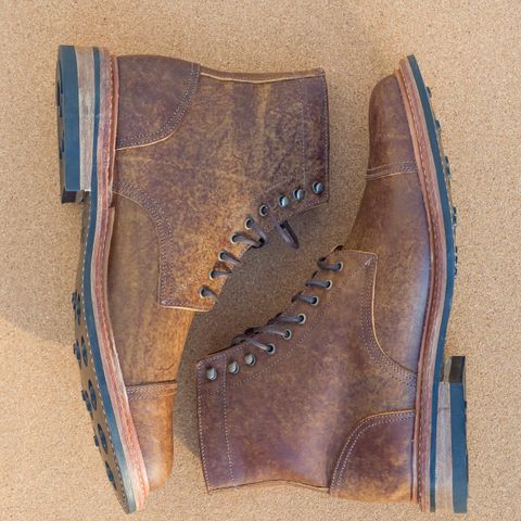 Oak Street Bootmakers Trench Boot in Badalassi Carlo Spiga Habana