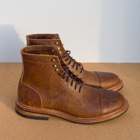 Oak Street Bootmakers Trench Boot in Badalassi Carlo Spiga Habana