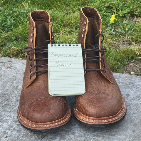 Oak Street Bootmakers Trench Boot in Badalassi Carlo Spiga Habana
