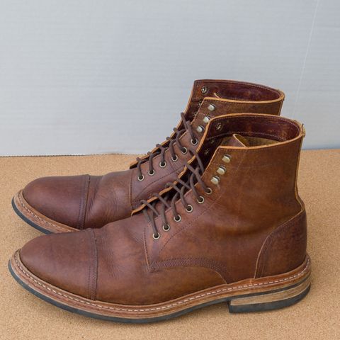 Oak Street Bootmakers Trench Boot in Badalassi Carlo Spiga Habana