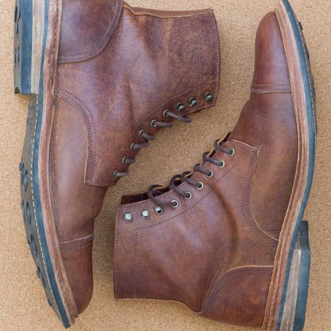 Oak Street Bootmakers Trench Boot in Badalassi Carlo Spiga Habana