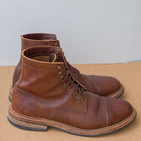 Oak Street Bootmakers Trench Boot in Badalassi Carlo Spiga Habana