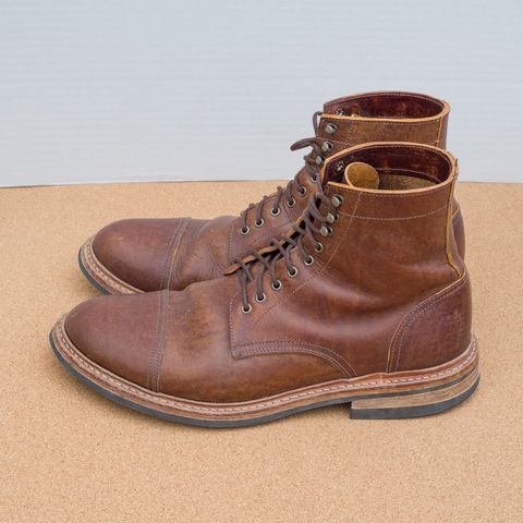 Oak Street Bootmakers Trench Boot in Badalassi Carlo Spiga Habana