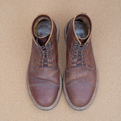 Oak Street Bootmakers Trench Boot in Badalassi Carlo Spiga Habana