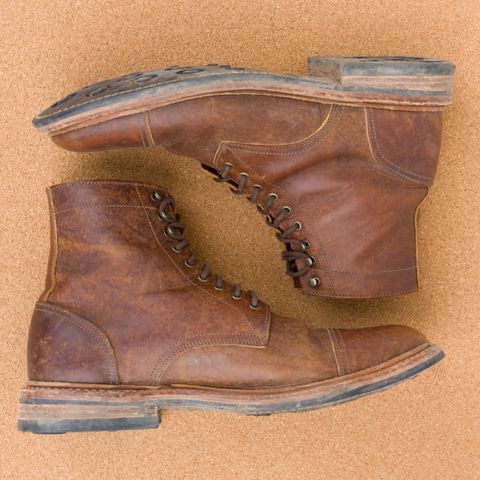 Oak Street Bootmakers Trench Boot in Badalassi Carlo Spiga Habana