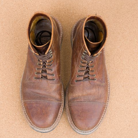 Oak Street Bootmakers Trench Boot in Badalassi Carlo Spiga Habana