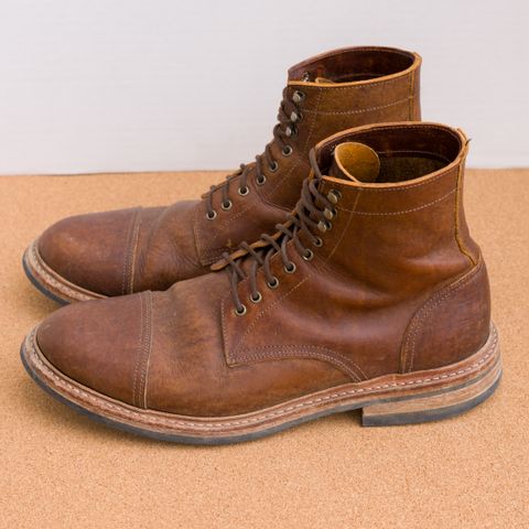 Oak Street Bootmakers Trench Boot in Badalassi Carlo Spiga Habana