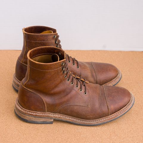 Oak Street Bootmakers Trench Boot in Badalassi Carlo Spiga Habana