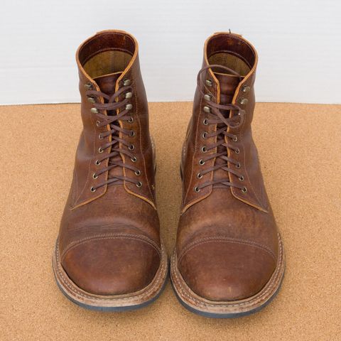 Oak Street Bootmakers Trench Boot in Badalassi Carlo Spiga Habana