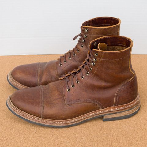 Oak Street Bootmakers Trench Boot in Badalassi Carlo Spiga Habana
