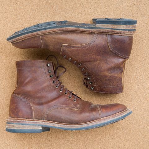 Oak Street Bootmakers Trench Boot in Badalassi Carlo Spiga Habana